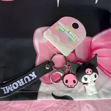 Hello Kitty Kuromi 3D keychain bag charm