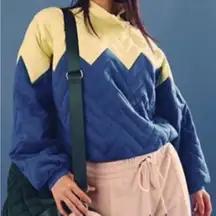 Free People Zig Zag Pullover Jacket. Size Large