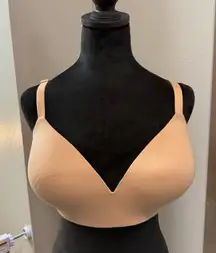 Tommy‎ John Second Skin Lightly Lined Nude Bra Wireless 36DD