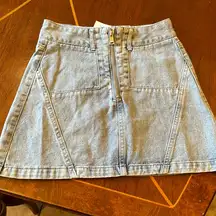 NWT Super cute mini denim skirt