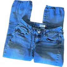 So Jeans, straight leg, denim, jeans, Junior, size 1