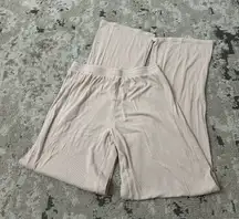 Babaton The Group Pink Ribbed Lounge Pants Size Small