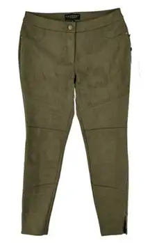 Laundry Shelli Segal Stretch‎ Faux Suede Moto Pant