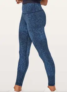 Lululemon Wunder Under Hi-Rise Tight 28", Mineral Deposit Lunar Eclipse Royal