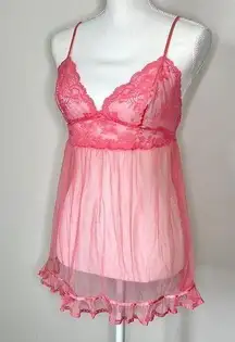 Y2K Victoria’s Secret Coral Babydoll