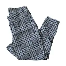 Torrid Womens Black White Plaid Leggings Pants Size 2