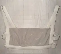 Tularosa White Mesh Panel Bikini Top Medium Minimalist Swimwear Bralette Style