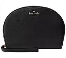 Kate Spade Half-Moon Leather Wristlet