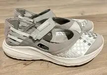 MERRELL WOMEN'S BRAVADA 2 WRAP MARY JANE SHOES MOON GREY 6