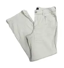 NYDJ Linen Blend Wide Leg‎ Pants Size 6 Beige Lift Tuck Slimming Fit