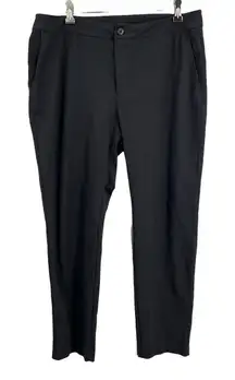 American Giant Womens Pants‎ Black Stretch Size 14 Pockets Spandex