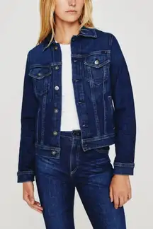 AG Adriano Goldschmied Dark Blue Denim jacket C47