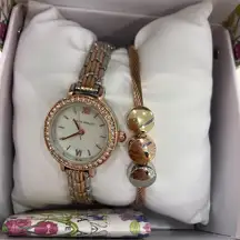 NEW Laura Ashley Watch & bracket set