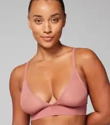 ✨SOMA Mesh Triangle Sz Medium Bra Bralette With Get-A-Grip Straps in Clay Rose✨