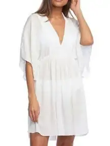 NWT Ralph Lauren WHITE Swim Cover-up Tunic Dress XL