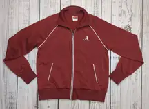 Vtg Nike‎ White Tag Alabama Crimson Tide Women’s Red Track Jacket Sz L Y2K