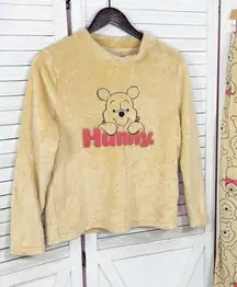 Disney 100 Winnie The Pooh Fleece Pajama Lounge Set Tan XS