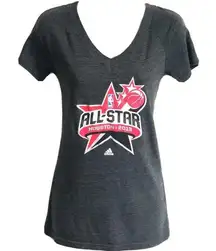 Adidas NBA All Star Game Houston v neck shirt