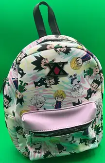 A Very Sweet Faux Leather Bioworld Hunter x Hunter Chibi Rare HTF Mini Backpack