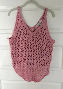 Free People Crochet Coverup Top