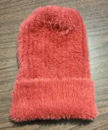 NEW Urban Outfitters Terra Cott Wren Fuzzy Slouchy Beanie Hat NWT