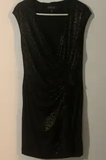 Black‎ Label Shimmering Black Mini Dress