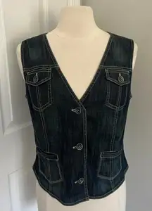 Y2K NINE & CO DENIM VEST