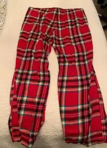 Red  Flannel Pajama Pants