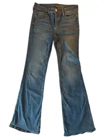 American Eagle Outfitters Blue Flare Jeans
