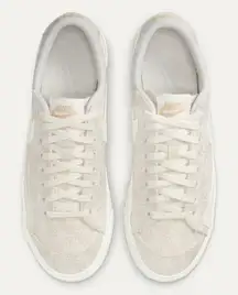 Nike Blazer Low Platform Shoes Womens Size 8.5 Floral Embroidered DR9955-100