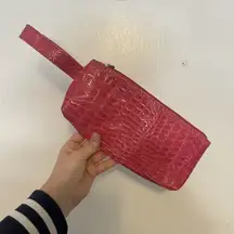 VINTAGE 90s Y2K Wallet Purse Handbag Pink Classic Mirror Small Bag Boutique