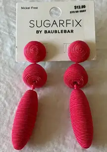 Sugarfix by BaubleBar: Pink Drop Earrings