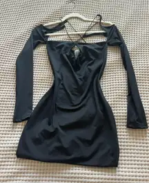 Dolls Kill Black Strappy Dress