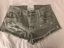 One Teaspoon Denim Shorts