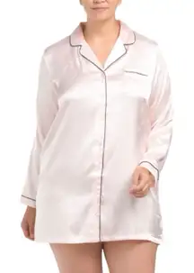 Juicy Couture Satin Notch Logo Nightshirt