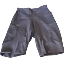 Nike Women's One High-Waisted 8" Biker Shorts With Pockets, Size Small, NWT