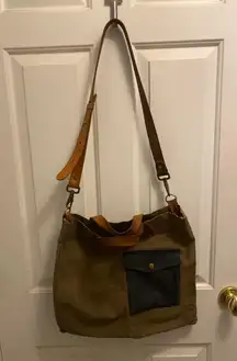 Winter Session Women's Wax Canvas Handmade Shoulder Bag Crossbody Purse