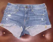 American Eagle outfitters super stretch X jean short