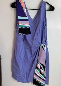 Vintage Emilio PUCCI purple dress size 10