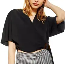 Buckle Wrap Crop Top