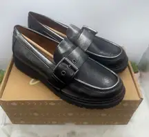 Zodiac Women's Black Renee Loafer Silver Black 8