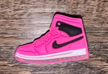 Air Jordan 1 Pink/Black/White Jibbitz New