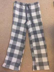 Body Candy Plaid Fuzzy Pajama Pants