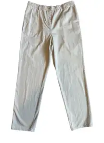 Pendleton Khaki Chino Pants High Rise Women’s Size 10‎ Straight Leg