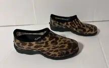 Sloggers slip on clogs garden shoe women size 6