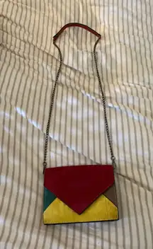 Multicolor Chain Purse