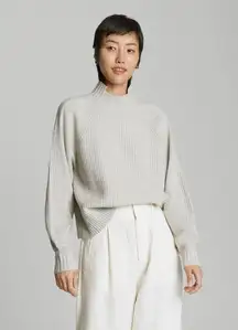 NWT Everlane The Cashmere Ribbed Turtleneck