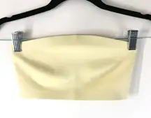 Intimately Free People Nina Bandeau Bralette Tube Top Stretch Daybreak Yellow XS