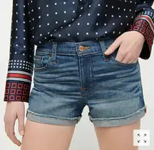 Women's High Rise Denim Shorts Size 28