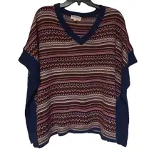 Freshman Forever Poncho Sweater Size Small